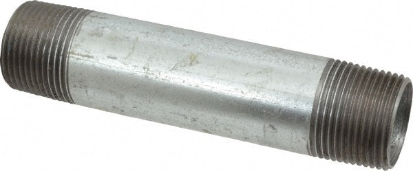 B&K Mueller 565-055HC Galvanized Pipe Nipple 1", 5-1/2" Long, Schedule 40, Steel