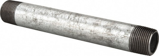 B&K Mueller 564-070HC Galvanized Pipe Nipple 3/4", 7" Long, Schedule 40, Steel