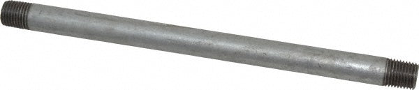 B&K Mueller 561-080HC Galvanized Pipe Nipple 1/4", 8" Long, Schedule 40, Steel