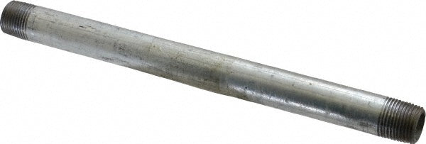 B&K Mueller 562-080HC Galvanized Pipe Nipple 3/8", 8" Long, Schedule 40, Steel