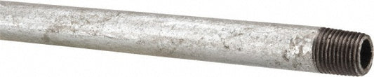 B&K Mueller 560-120HC Galvanized Pipe Nipple 1/8", 12" Long, Schedule 40, Steel