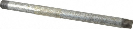 B&K Mueller 563-120HN Galvanized Pipe Nipple 1/2", 12" Long, Schedule 40, Steel
