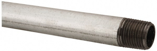 B&K Mueller 563-480FG Galvanized Pipe Nipple 1/2", 48" Long, Schedule 40, Steel