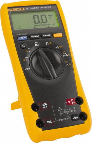 Fluke FLUKE-177 ESFP CAT III & CAT IV, Auto Ranging Digital Manual Ranging & True RMS Multimeter 1,000 VAC/VDC