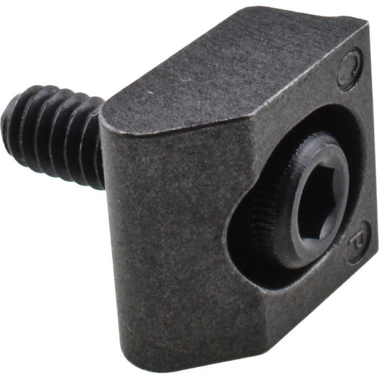 Mitee-Bite 26060 1/4-20 Screw Thread, 3/4" Wide x 0.15" High, Smooth Steel Standard Style Screw Mount Toe Clamp