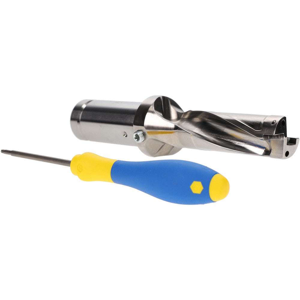 Iscar 3201840 Indexable Insert Drill DR1000-3000-125-09-3DN, 1" Max Dia, 3" Max Depth, 3xD, 1-1/4" Shank Dia