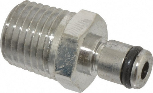 CPC Colder Products MC2404 Push-To-Connect Tube to Male & Tube to Male NPT Tube Fitting Coupling Insert, Straight, 1/4" Thread