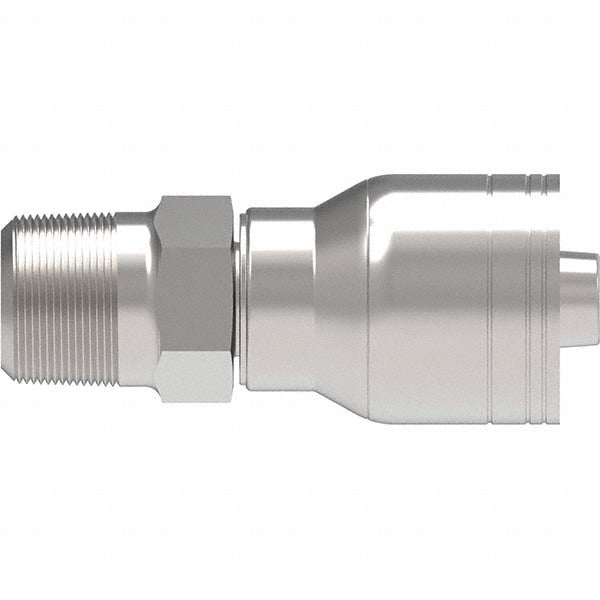 Eaton 08Z-108-BG Hydraulic Hose Male Pipe Rigid Fitting 0.5000" Hose ID, 0.5000" Hose OD, Hose Size 8, 1/2-14 Thread