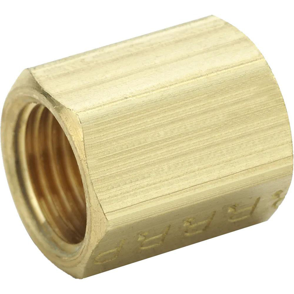 Parker 42IFHD-3 Brass Flared Tube Inverted Union 3/16" Tube OD, 3/8-24 Thread