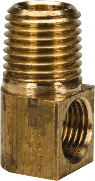 Parker 249IFHD-4-4 Brass Flared Tube Inverted Male Elbow 1/4" Tube OD, 1/4-18 Thread