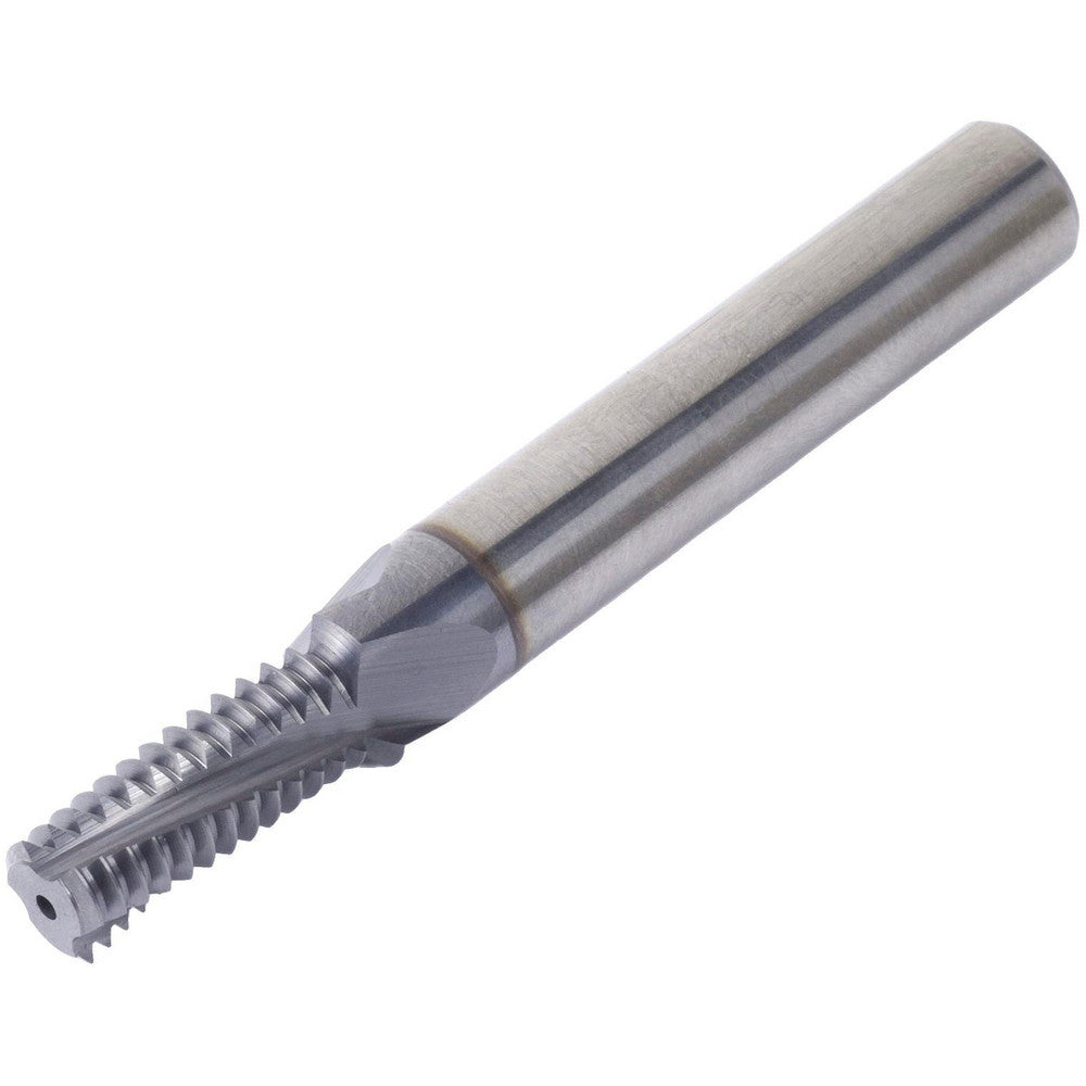 Vargus 104-00238 Helical Flute Thread Mill #10-32#12-3/8#8-32, Internal, 3 Flute, 0.1875" Shank Dia, Solid Carbide