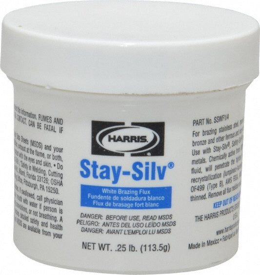 Harris Products SSWF1/4 4 Ounce White Brazing Flux