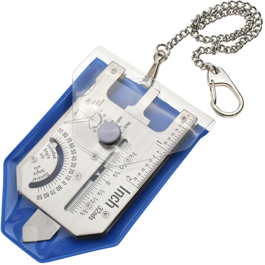 Value Collection NWG-94 1/32 to 2 Inch Stainless Steel Multi Welding Gage