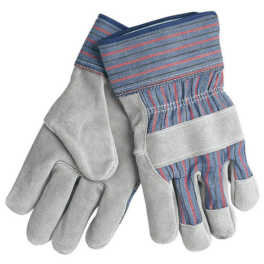 MCR Safety 1300 Work Gloves MemphisÂ® 1300, Size Large, Cowhide Leather Lined, Cowhide Leather, General Purpose
