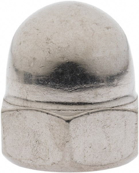 Value Collection DN7X01600-010BX M16x2 Metric Coarse, 24mm Width Across Flats, Uncoated, Stainless Steel Acorn Nut