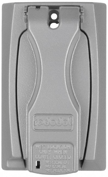 Thomas & Betts DCCU Weather Proof Electrical Box Cover Zinc