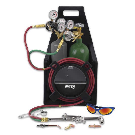 Smith/Miller VT-4T 3/16 Inch Cutting Capacity, 3/32 Inch Welding Capacity, Oxygen and Acetylene Torch Kit