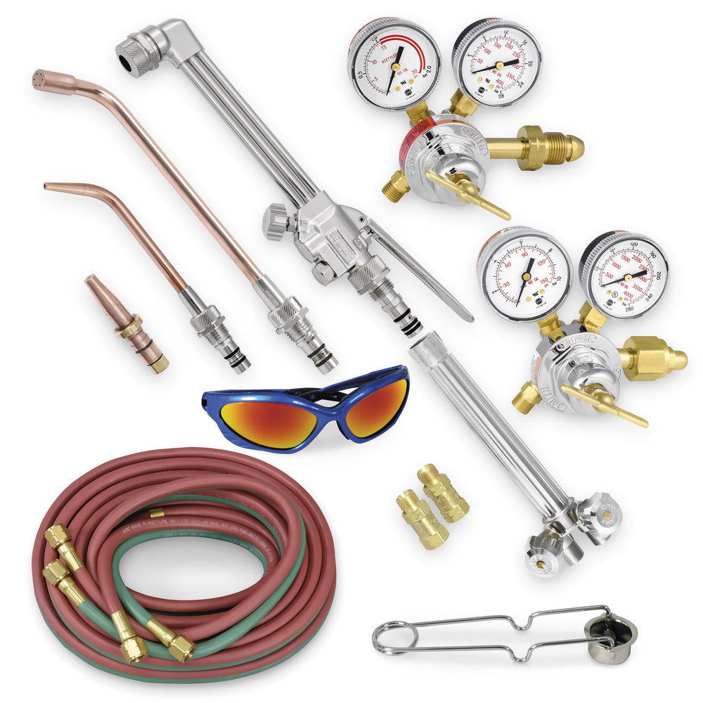 Smith/Miller MB55A-510 6 Inch Cutting Capacity, 40,125 BTU and HR Max Heating Capacity, 3/8 Inch Welding Capacity, Oxygen and Acetylene Torch Kit
