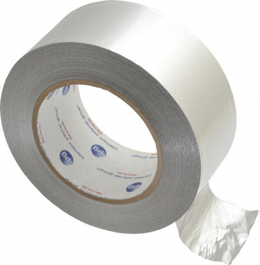 Intertape ALF3000260A Silver Aluminum Foil Tape 60 yd Long, 2" Wide, 5 mil Thick