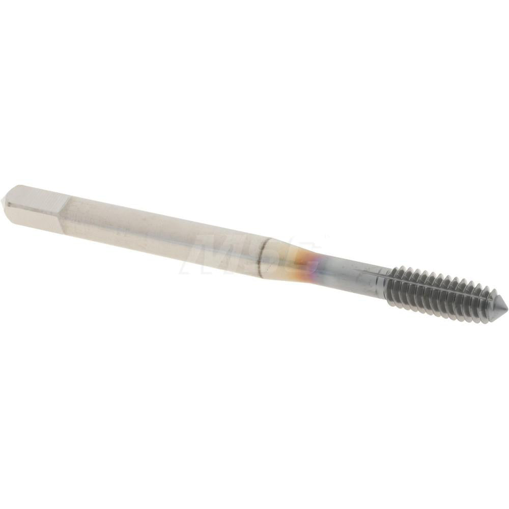 Accupro 11645-00C Thread Forming Tap #8-32 UNC, 2B Class of Fit, Plug Chamfer, High-Speed Steel, TiCN Finish