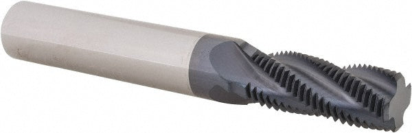 Scientific Cutting Tools, Inc. TM450-20HA Helical Flute Thread Mill 9/16-20, Internal & External, 4 Flute, 0.5000" Shank Dia, Solid Carbide