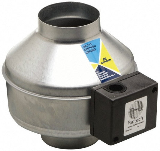 Fantech FG4 4" Diam, 0.19 Amp, 120 Volt Duct Fan
