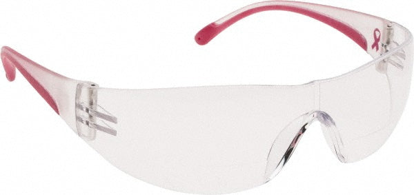 PIP 250-12-0200 Magnifying Safety Glasses 2.00, Clear Lenses, Scratch-Resistant, ANSI Z87.1+ & CSA Z94.3