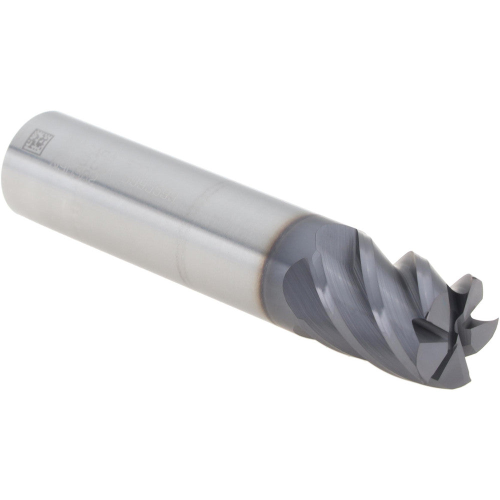 Seco 17007026 Corner Radius End Mill 1/2" Dia, 5/8" LOC, 0.0150" Radius, 5 Flute, Solid Carbide