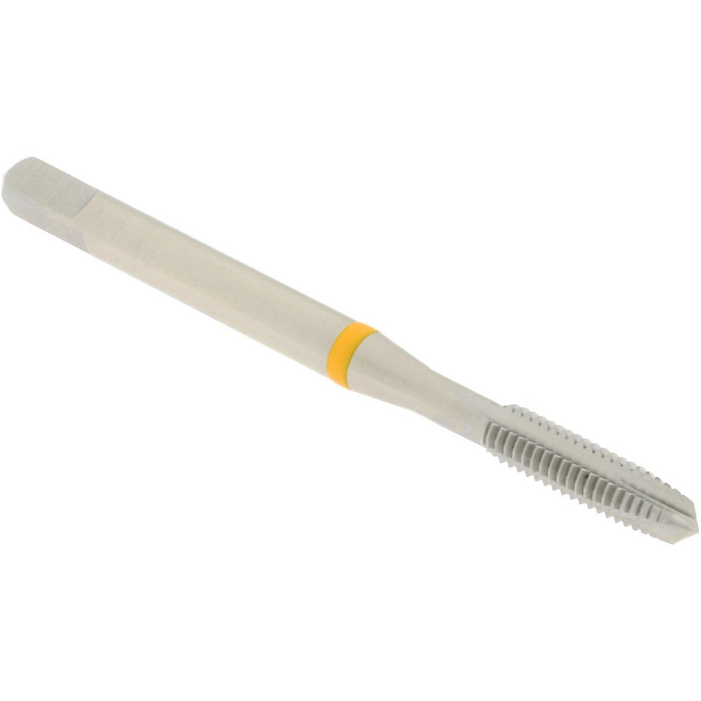 Accupro T2680244 Spiral Point Tap M4x0.7 Metric Coarse, 3 Flutes, Plug Chamfer, 6H Class of Fit, Vanadium High Speed Steel, Bright/Uncoated Coated