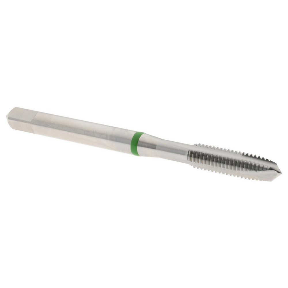 Accupro T2660284 Spiral Point Tap M5x0.8 Metric Coarse, 3 Flutes, Plug Chamfer, 6H Class of Fit, Vanadium High Speed Steel, Bright/Uncoated Coated