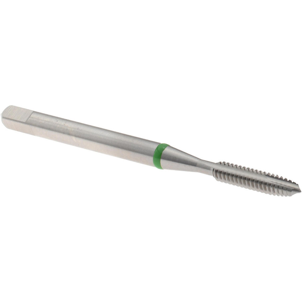 Accupro T2640162 Spiral Point Tap #4-40 UNC, 2 Flutes, Plug Chamfer, 2B/3B Class of Fit, Vanadium High Speed Steel, Bright/Uncoated Coated