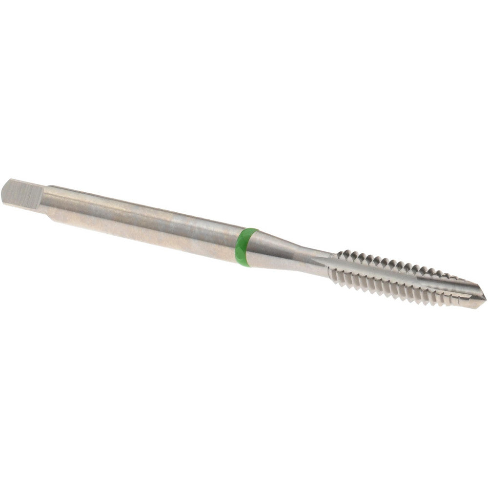 Accupro T2640245 Spiral Point Tap #6-32 UNC, 3 Flutes, Plug Chamfer, Vanadium High Speed Steel, Bright/Uncoated Coated