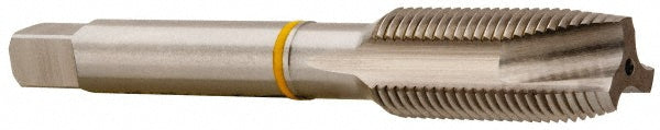 Accupro T2680284 Spiral Point Tap M5x0.8 Metric Coarse, 3 Flutes, Plug Chamfer, 6H Class of Fit, Vanadium High Speed Steel, Bright/Uncoated Coated