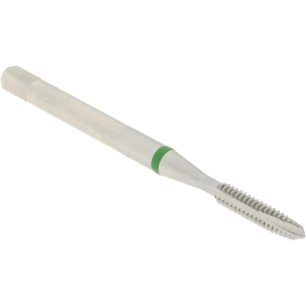 Accupro T2640163 Spiral Point Tap #4-40 UNC, 3 Flutes, Plug Chamfer, Vanadium High Speed Steel, Bright/Uncoated Coated