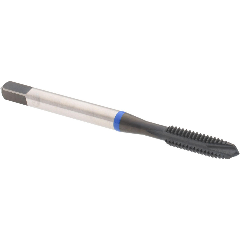 Accupro T1620285 Spiral Point Tap #8-32 UNC, 3 Flutes, Plug Chamfer, Vanadium High Speed Steel, Oxide Coated