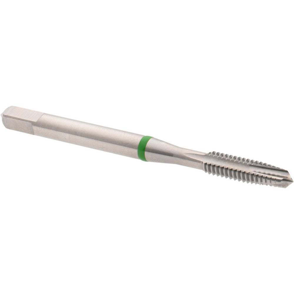Accupro T2640283 Spiral Point Tap #8-32 UNC, 3 Flutes, Plug Chamfer, 2B Class of Fit, Vanadium High Speed Steel, Bright/Uncoated Coated