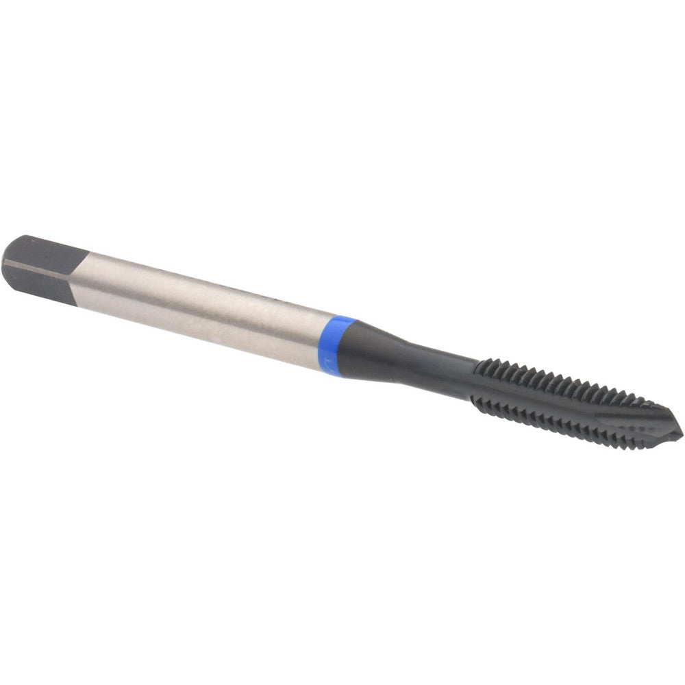 Accupro T1630244 Spiral Point Tap M4x0.7 Metric Coarse, 3 Flutes, Plug Chamfer, 6H Class of Fit, Vanadium High Speed Steel, Oxide Coated