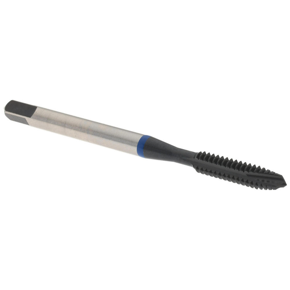 Accupro T1620242B Spiral Point Tap #6-32 UNC, 3 Flutes, Plug Chamfer, 2B Class of Fit, Vanadium High Speed Steel, Oxide Coated
