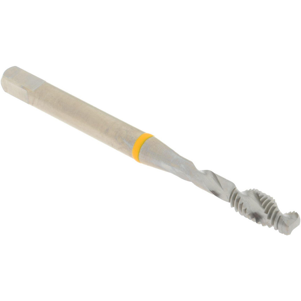 Accupro T2644342B Spiral Flute Tap #10-32, UNF, 2 Flute, Modified Bottoming Chamfer, 2B Class of Fit, Vanadium High-Speed Steel, Bright/Uncoated Finish