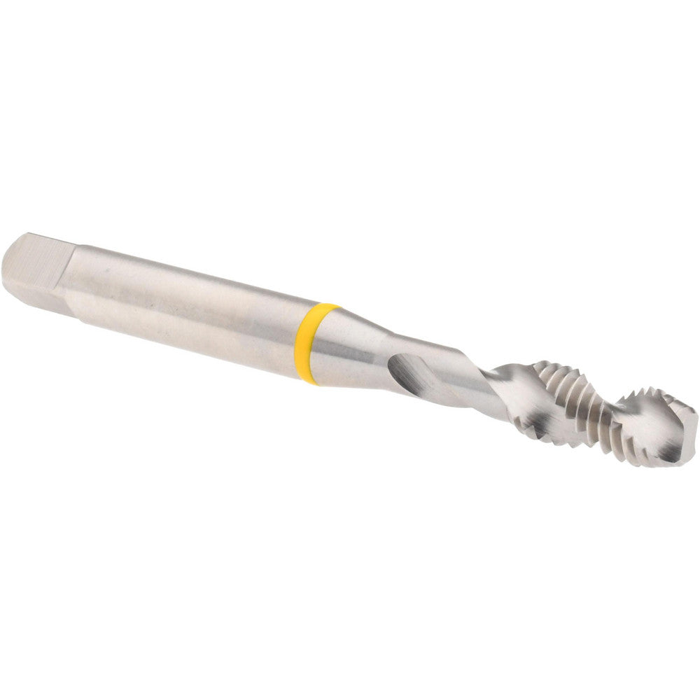 Accupro T2647316 Spiral Flute Tap M6x1, Metric Coarse, 2 Flute, Modified Bottoming Chamfer, Vanadium High-Speed Steel, Bright/Uncoated Finish
