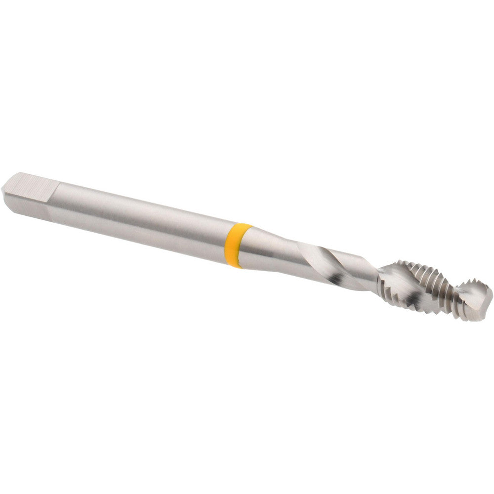 Accupro T2647284 Spiral Flute Tap M5x0.8, Metric Coarse, 2 Flute, Modified Bottoming Chamfer, 6H Class of Fit, Vanadium High-Speed Steel, Bright/Uncoated Finish