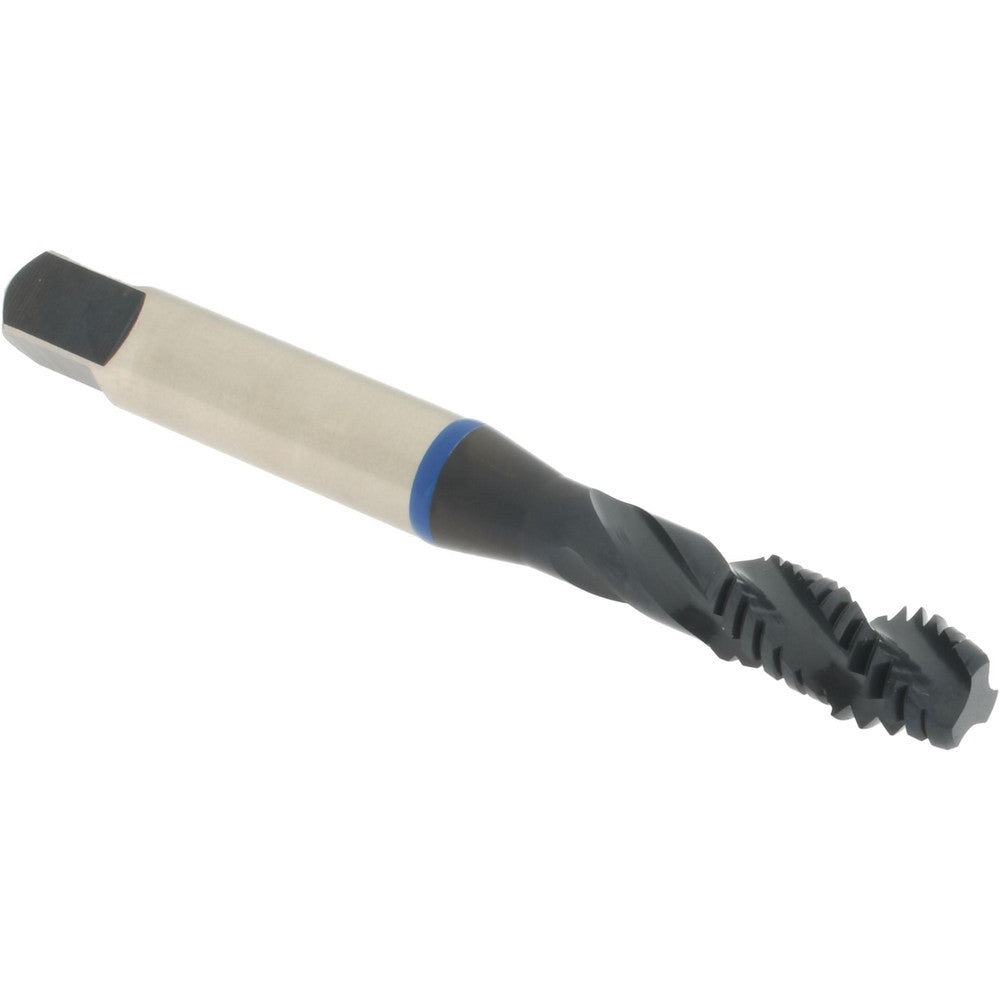 Accupro T1604445 Spiral Flute Tap 5/16-18, UNC, 3 Flute, Modified Bottoming Chamfer, 2B Class of Fit, Vanadium High-Speed Steel, Steam Oxide Finish