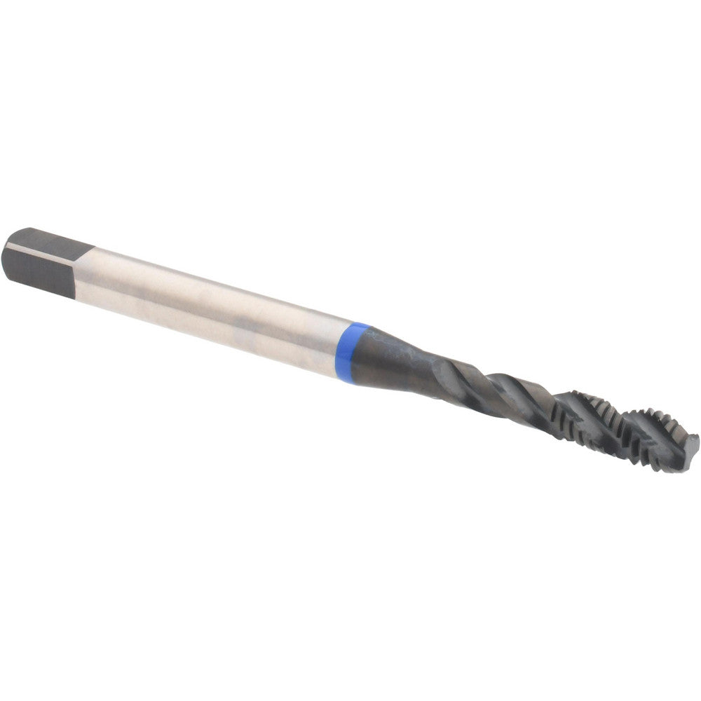 Accupro T1614244 Spiral Flute Tap M4x0.70, Metric Coarse, 3 Flute, Modified Bottoming Chamfer, 6H Class of Fit, Vanadium High-Speed Steel, Steam Oxide Finish
