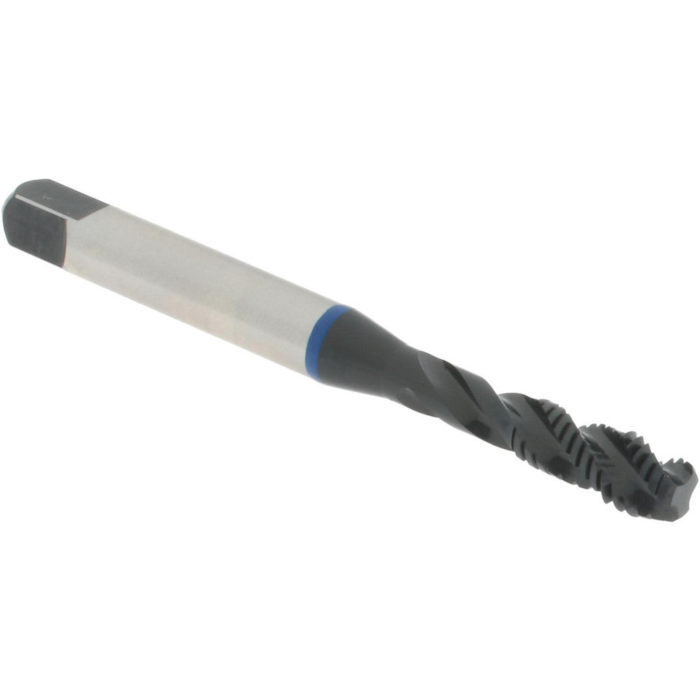 Accupro T1614314 Spiral Flute Tap M6x1, Metric Coarse, 3 Flute, Modified Bottoming Chamfer, Vanadium High-Speed Steel, Steam Oxide Finish
