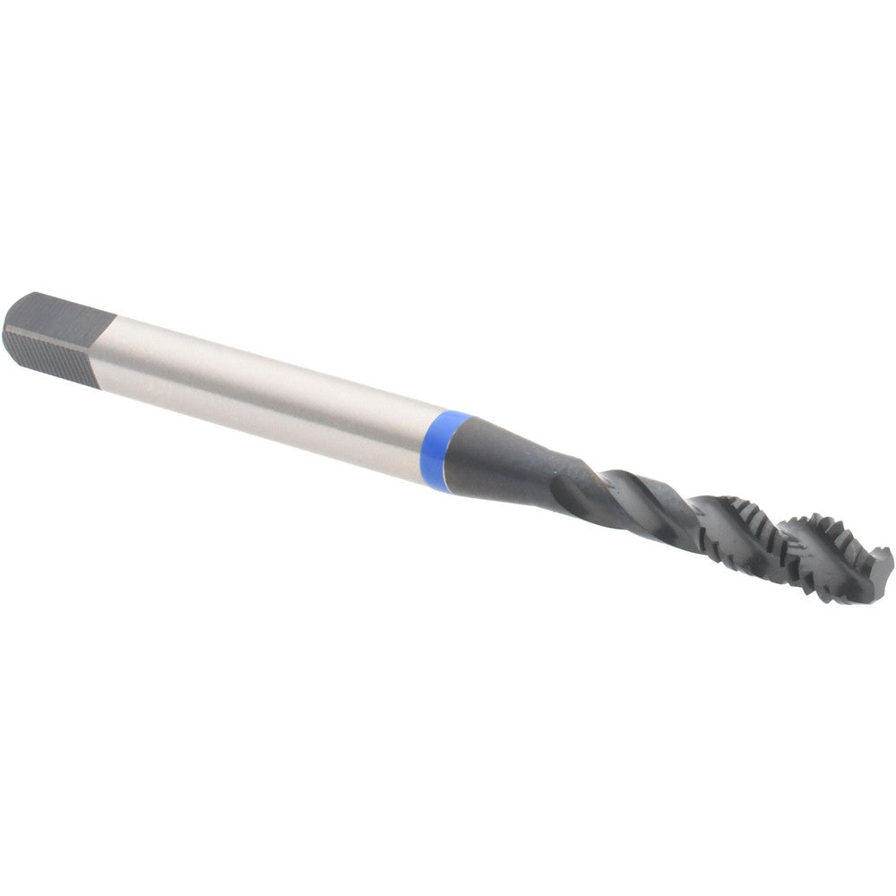 Accupro T1604283 Spiral Flute Tap #8-32, UNC, 3 Flute, Modified Bottoming Chamfer, 2B Class of Fit, Vanadium High-Speed Steel, Steam Oxide Finish