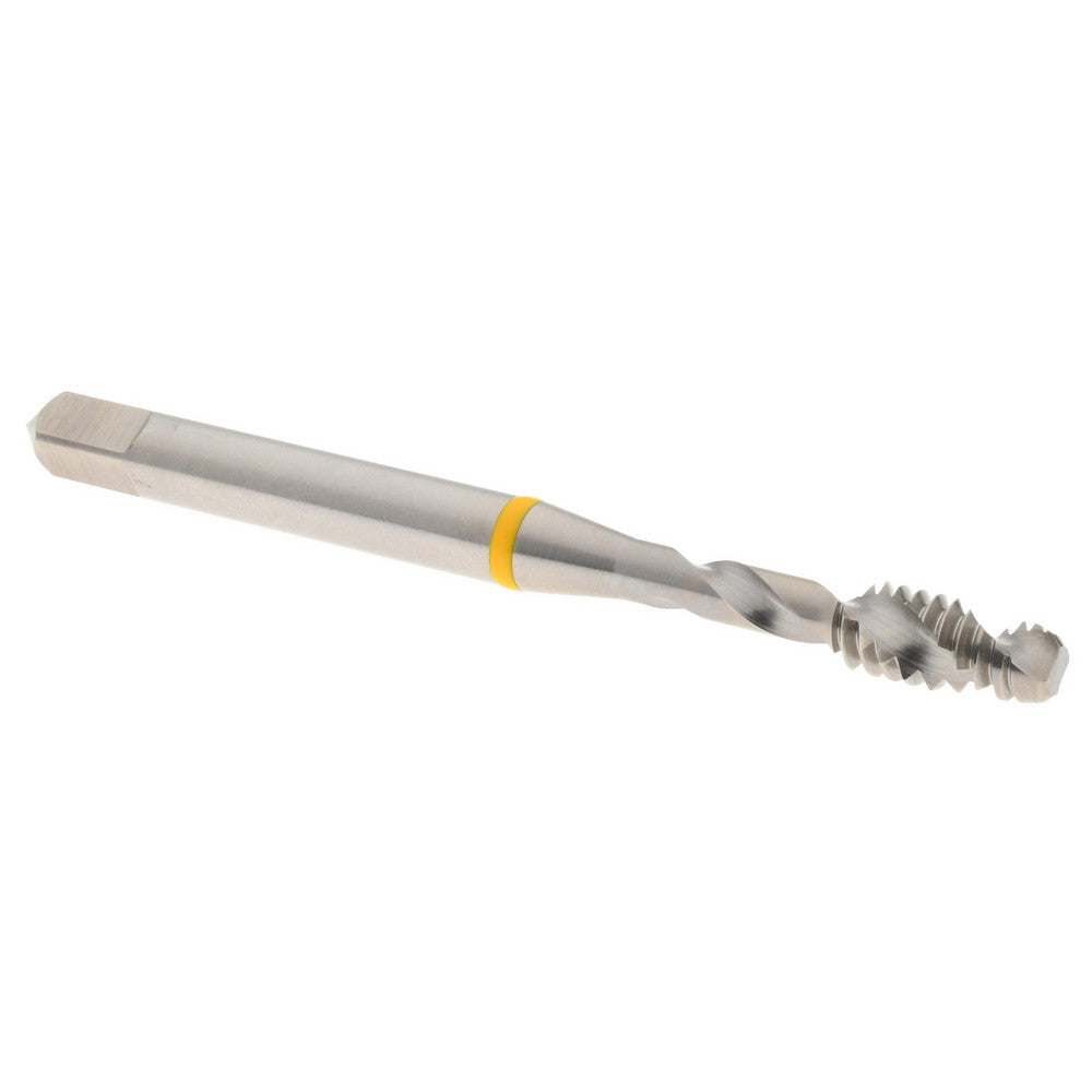 Accupro T2644322B Spiral Flute Tap #10-24, UNC, 2 Flute, Modified Bottoming Chamfer, 2B Class of Fit, Vanadium High-Speed Steel, Bright/Uncoated Finish