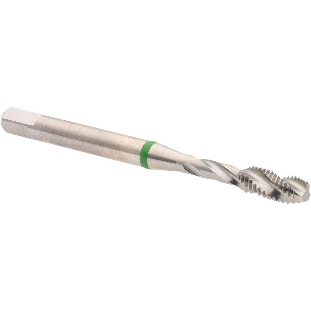 Accupro T2634345 Spiral Flute Tap #10-32, UNF, 3 Flute, Modified Bottoming Chamfer, Vanadium High-Speed Steel, Bright/Uncoated Finish