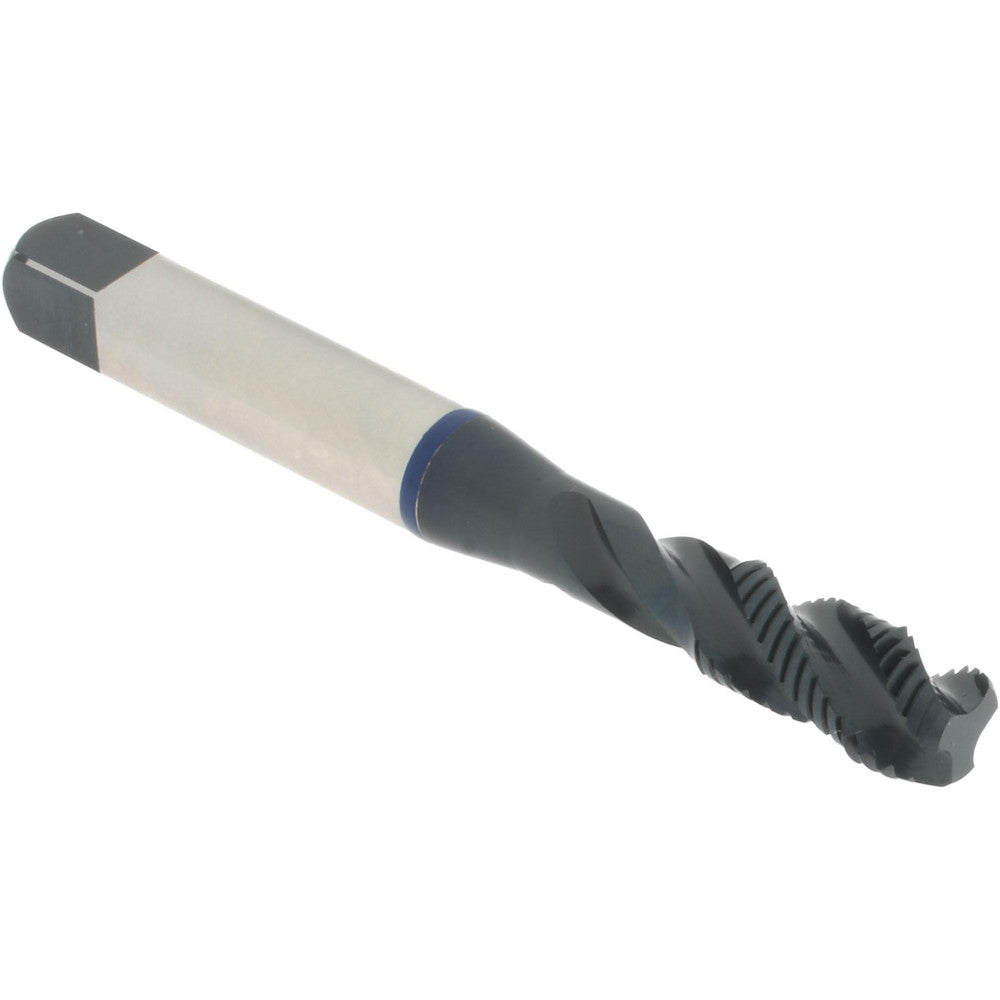 Accupro T1614376 Spiral Flute Tap M8x1, Metric Fine, 3 Flute, Modified Bottoming Chamfer, Vanadium High-Speed Steel, Steam Oxide Finish