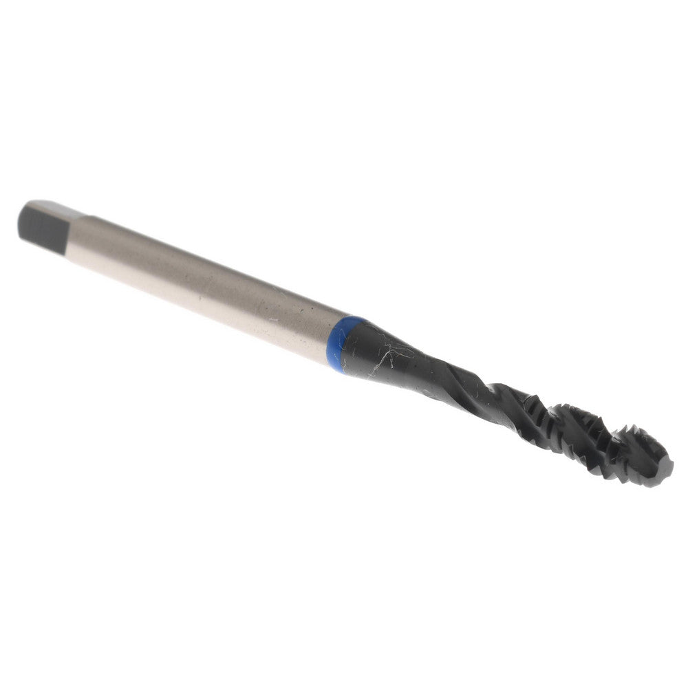 Accupro T1604242B Spiral Flute Tap #6-32, UNC, 3 Flute, Modified Bottoming Chamfer, 2B Class of Fit, Vanadium High-Speed Steel, Steam Oxide Finish