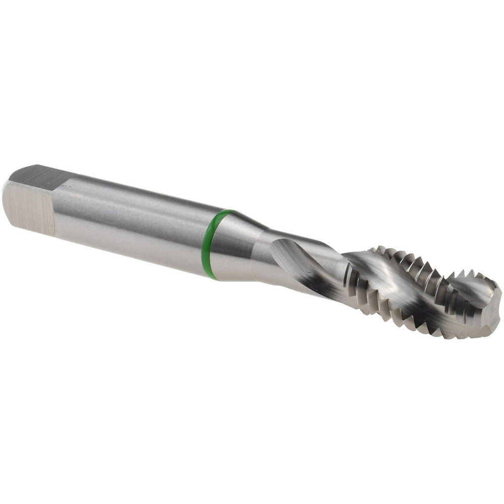 Accupro T2634485 Spiral Flute Tap 3/8-16, UNC, 3 Flute, Modified Bottoming Chamfer, 2B Class of Fit, Vanadium High-Speed Steel, Bright/Uncoated Finish